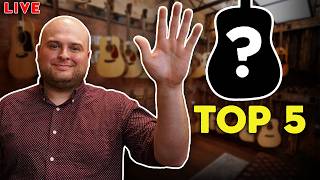 Making Corey Pick His Top 5 Guitars! | Takeover Tuesday 10-13-26