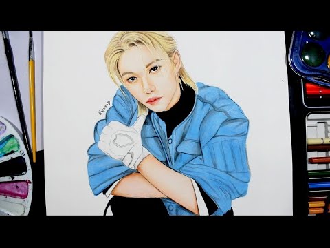 Drawing Felix from Stray Kids