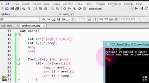 Bangla C programming tutorial 48 Bubble Sort   YouTube