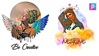 HOW TO MAKE A CARTOON LOGO ON YOUR PHONE | Picsart Editing Tutorial HOW TO MAKE A CARTOON LOGO ON YOUR PHONE | Picsart Editing Tutorial