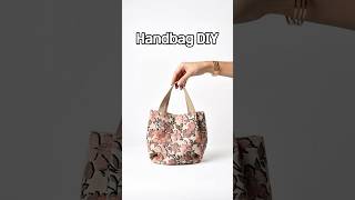Easy &amp; Cute Tote Handbag diy 🎀👜 sewing tutorial