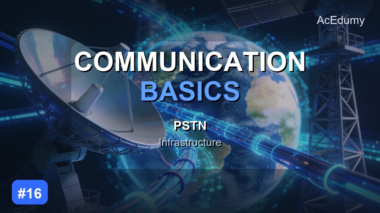 Localloop Pstn Communication Basics #16 PSTN Infrastructure: Hierarchy, Local Loop ...