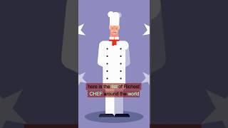 Ranking Richest Chef around the world #youtubeshorts #Chef #richest