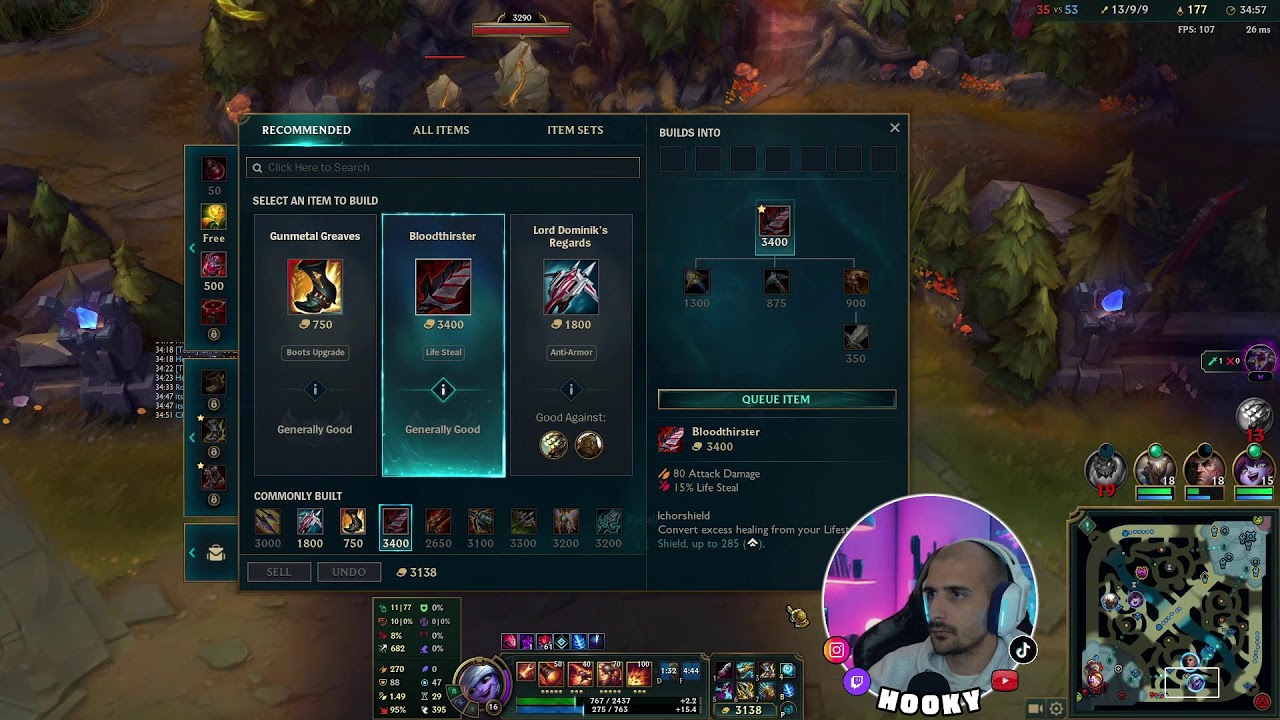 Pyke 1v9 every game !