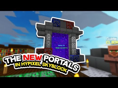 How to create the *NEW* portals in Hypixel SkyBlock!