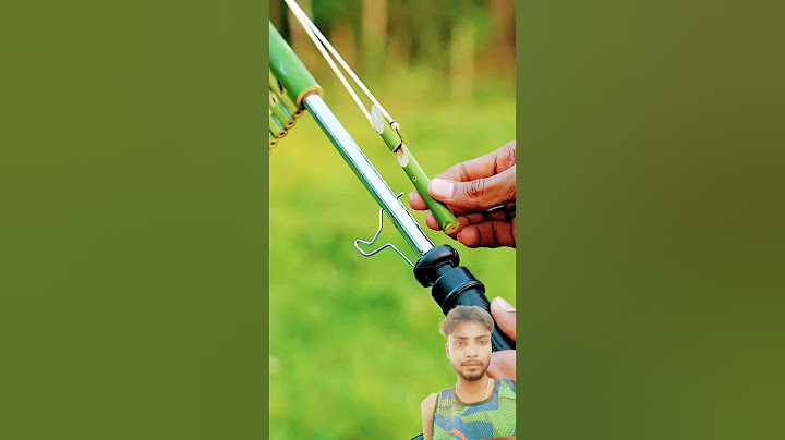 Umbrella Creations with Bamboo Stick Slingshots #Diy #Umbrella #Slingshos