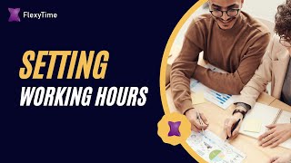 How to Set Working Hours (Company Menu) in FlexyTime screenshot 3