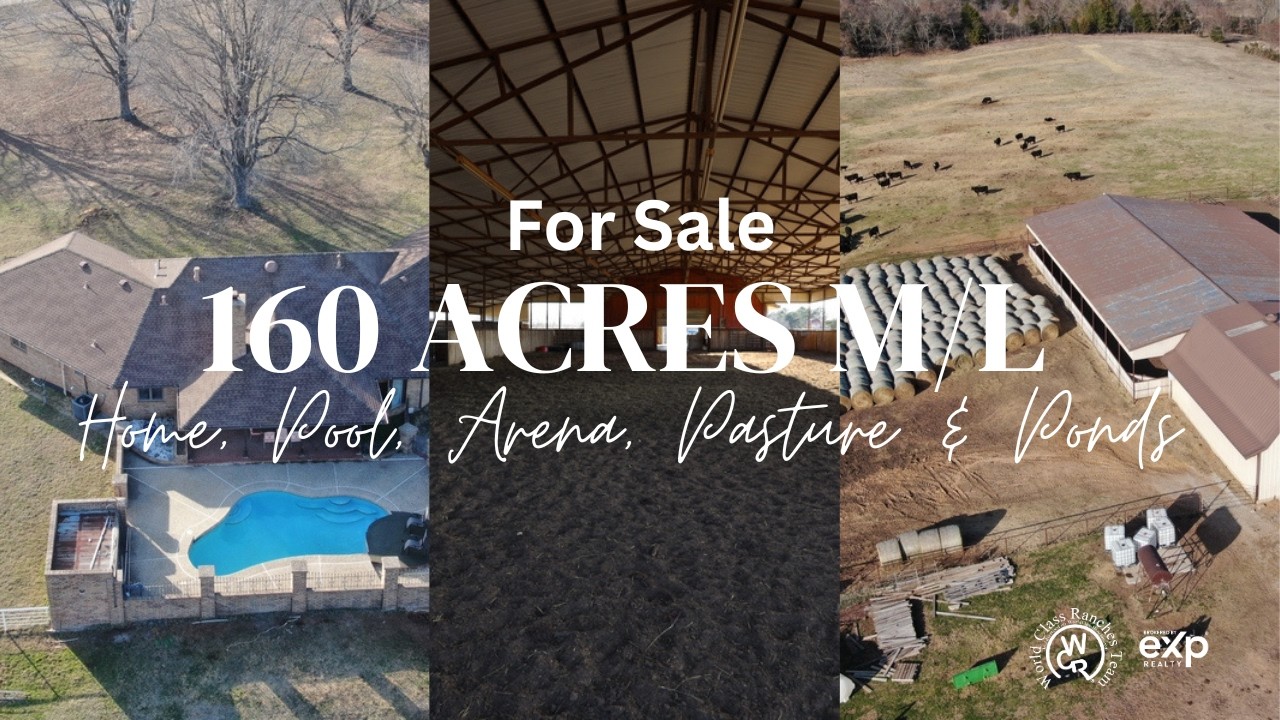 This 160 Acre m/l Property Has Everything | Arena, Home, Pool & Cabin