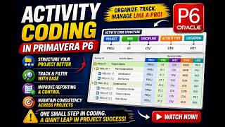 Master Activity Coding in Primavera P6 | Beginner to Pro Guide