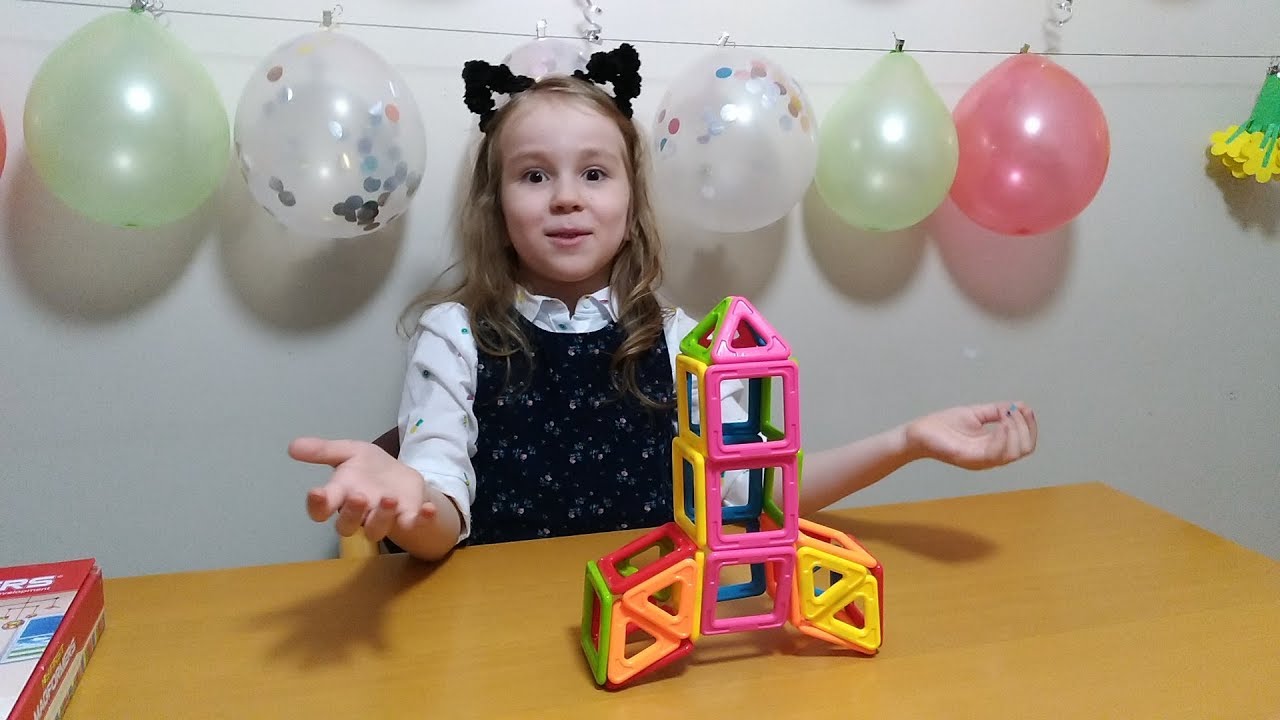 КОНСТРУКТОР МАГФОРМЕРС / МАГНИТНЫЙ КОНСТРУКТОР MAGFORMERS / Мой первый ...