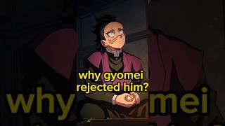 why did Giyomei reject Genya to be his Tsuguko? Demon slayers explained #demonslayer #anime #shorts