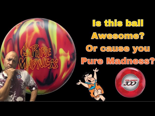 Columbia 300 Pure Madness Bowling Ball Review - YouTube