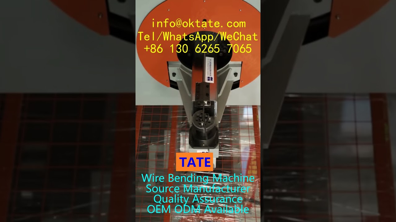 Rotary 3D Wire Bending Machine For 3mm 8mm Car Seat Frame Bending 2025