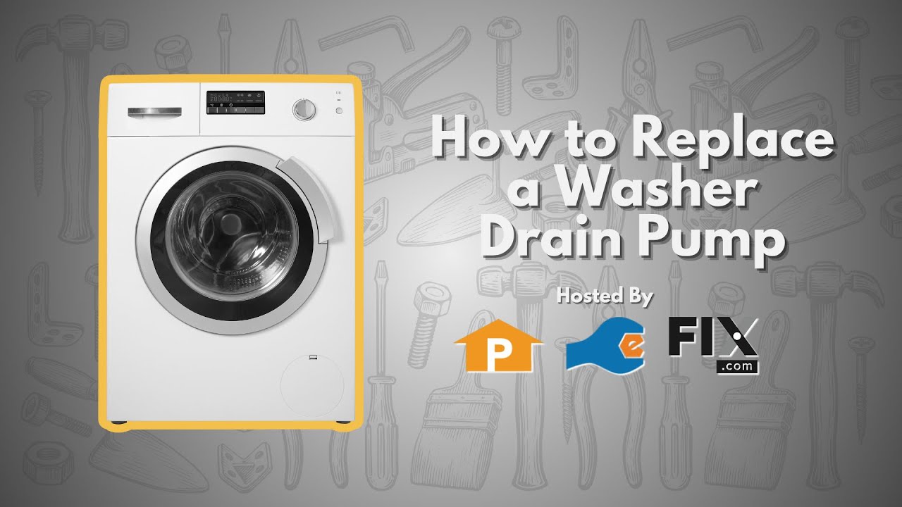How to Replace a Washer Drain Pump