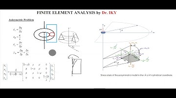 FEM_LEC 6_Axial Sym., 1D, 2D, 3D, Principal Stress, Simplific., Euler-Bernoulli Beam, Stiffness Met.