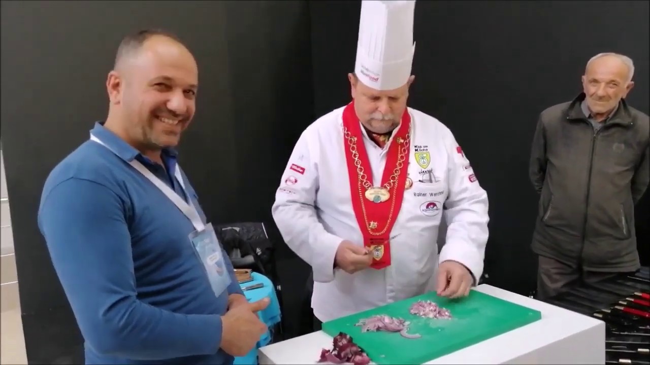 Profesyonel Mutfak Şeflerine Özel Bir Bıçak  El Yapımı Şef Bıçağı   Murat Selçuk   Yatağan  Denizli