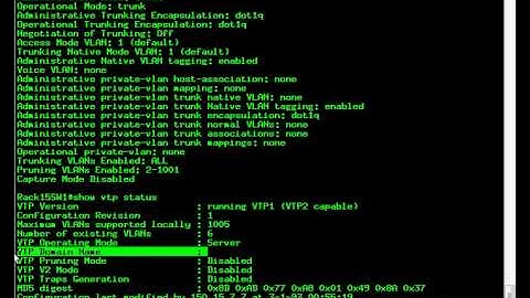 Module 01 Lesson 01 VLANs, Trunking, VTP