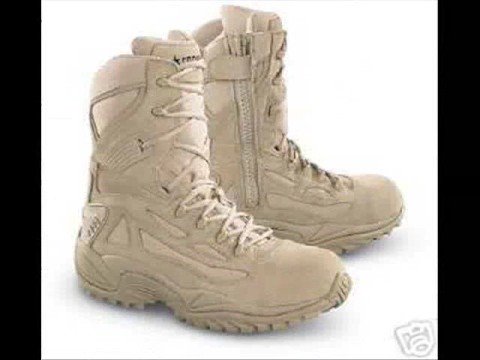 Tactical Desert Boots - YouTube