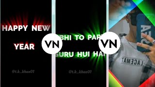 Happy New Year 2024 Video Editing in Vn App || Happy New Year Video Editing || Vn Video Editor screenshot 5