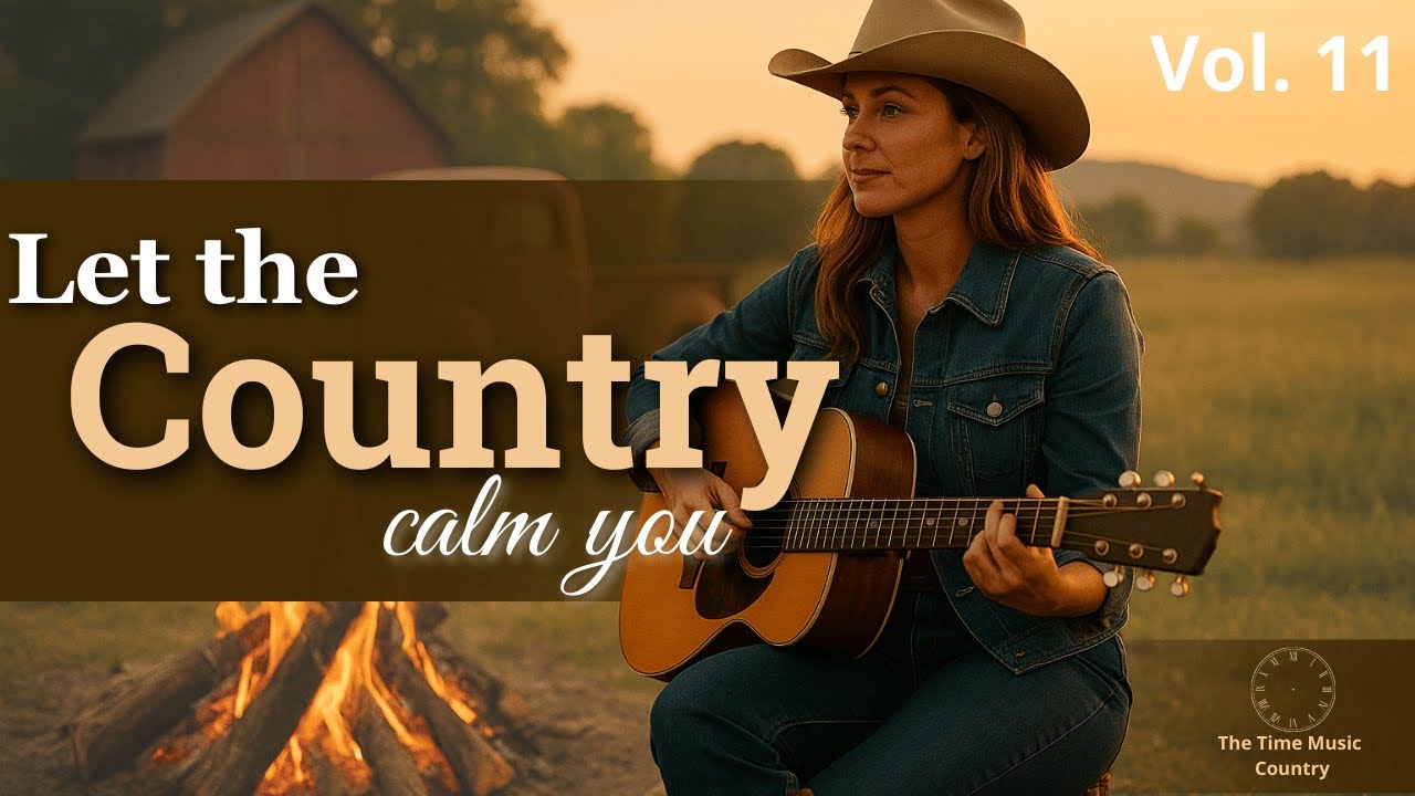 【Country Relax 11】 | Western Acoustic Guitar for Focus & Calm Trails 🐎🎶