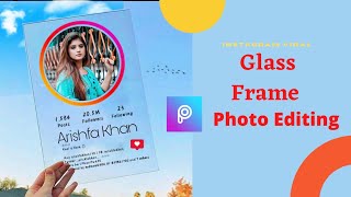 New Instragram Glass Frame Photo Editing | 3d Transparent Mobile Screen📱Instrgam Viral Photo Editing screenshot 3
