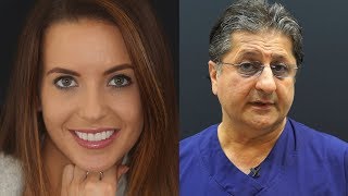 Ultra-thin Porcelain Veneers used to Create Facial Symmetry
