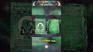 Unlock Your Mind: Emerald Tablets Deep Dive #spirituality #Consciousness