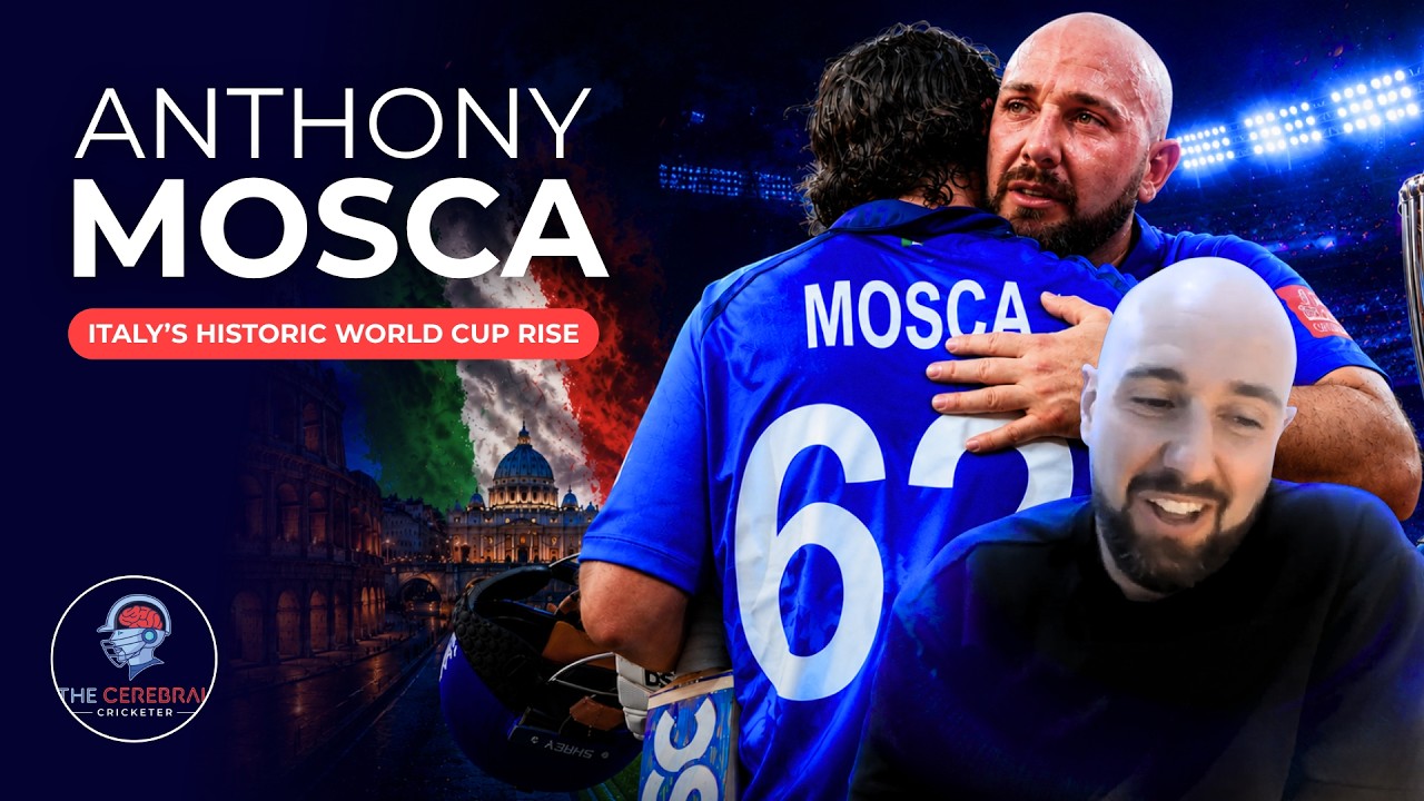 Ep 33 - Italy’s AJ Mosca on Their Historic World Cup Rise, Belief, Process & His Match-Winning 62*