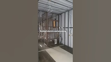 40 feet container home finished electrical and plumbing