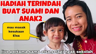 Hadiah Terindah Buat Suami Dan Anak2 Pertama Live Sehabis Balik Dari Korea