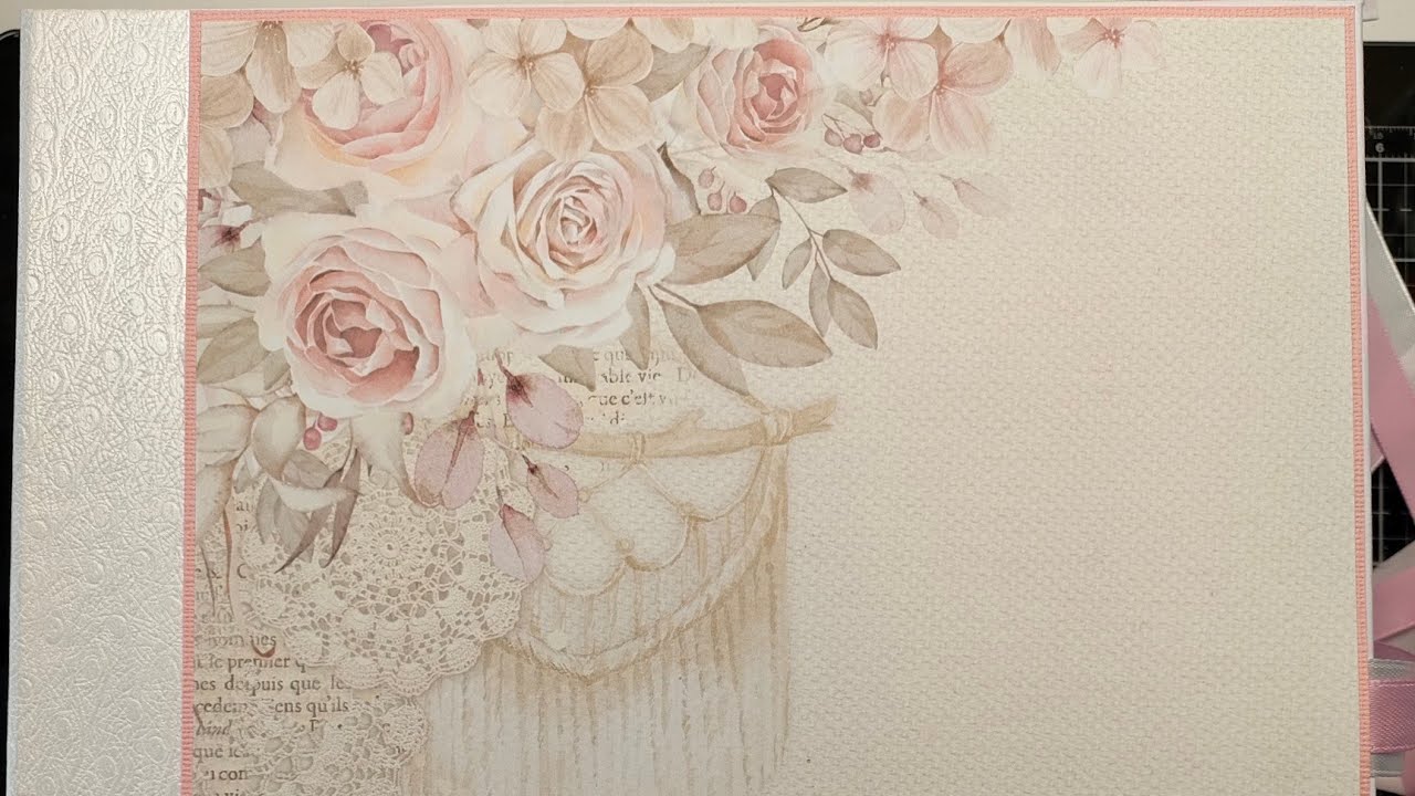 [TUTO] COUVERTURE ALBUM MARIAGE collection "LINEN STORY" de Lemon Craft