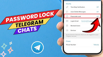 How to Password Lock Telegram Chats - Easy Guide