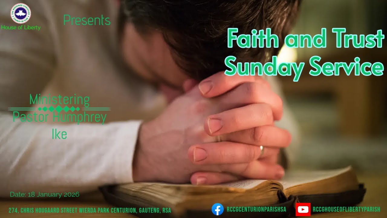 Faith and Trust Sunday Service | 18th January 2026 - YouTube