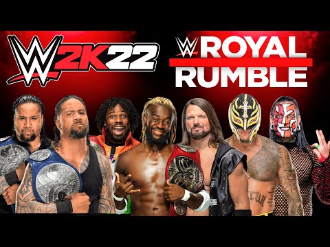 20 Man Royal Rumble Cruiserweight Lightweights Only WWE 2K22 4K 