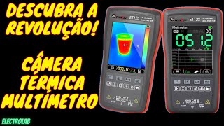 The amazing Thermal Camera and Digital Multimeter with touch screen ET12S!