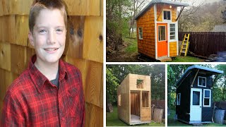 13 Yr Old Builds Own House For $1,500 Look When He Opens Door And Reveals 89 Sq Ft Masterpiece Profile