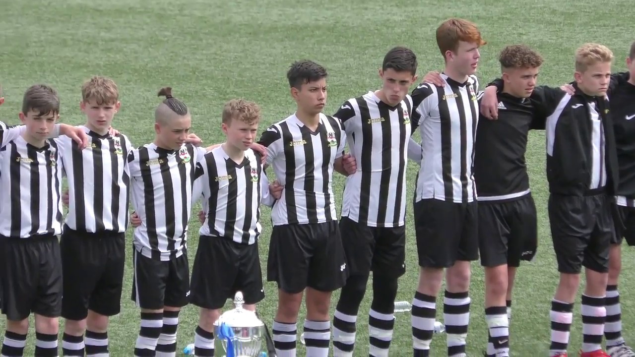 Risca Utd u14s vs Bangor - FAW Academy Final 01.05.17