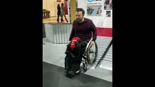 Disabled Ramp for Disability People Portable and Strength