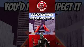 Someone used THIS game engine to create a flight sim?