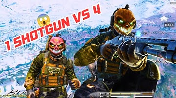 1 Shotgun vs 4 Enemies 😱 | Insane CODM Squad Wipe 🔥