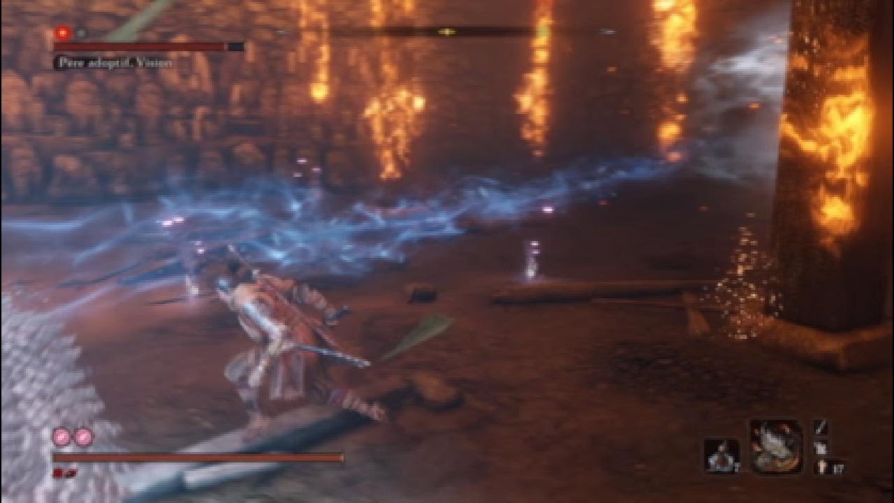Sekiro: Shadows Die Twice, Inner Father boss fight