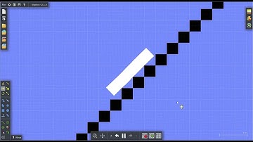 Softbody "I" Pentomino in Algodoo
