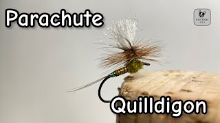Parachute Quilldigon | Fly Tying Tutorial | Nymph To Dry Fly Series