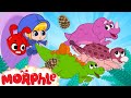 Dinosaur Babies - Mila and Morphle | Cartoons for Kids | My Magic Pet Morphle