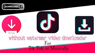 TikTok video download Without Watermark | Musically Video Downloader without watermark screenshot 1
