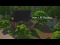 I built a house in ts4 using only realm of magic and cottage living (no talking speed build)