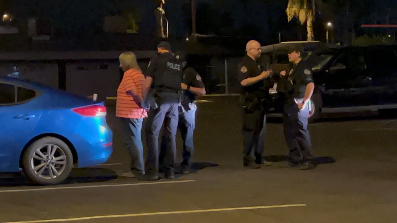 Elderly lady arrested - YouTube