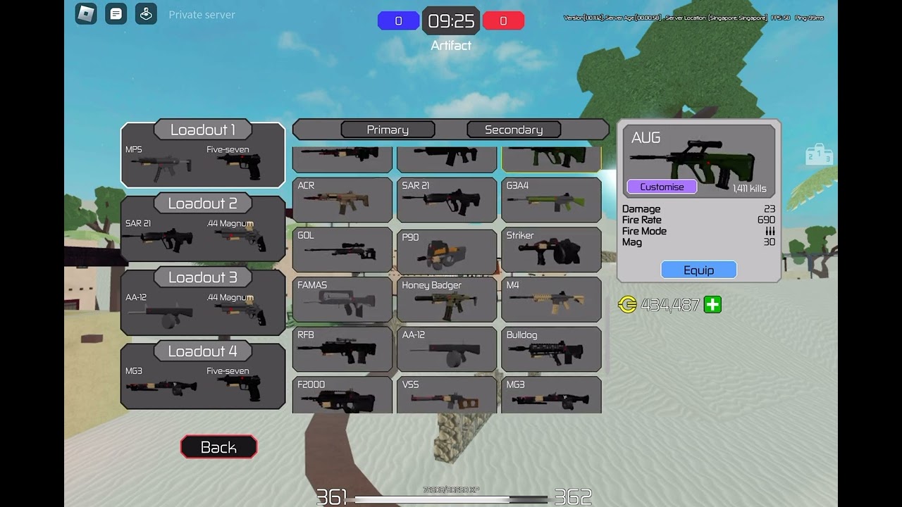 I FINALLY COMPLETED MY GUN COLLECTION IN ENERGY ASSAULT