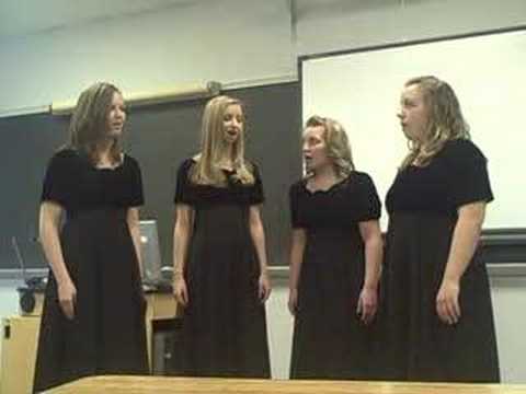 Farmington Senior High School. Farmington, Missouri. East Central District Music Contest, Jefferson College. 29 March 2008. Katie Grechus, Ashley Rhodes, Claire Minnis, Alexis Gordon.