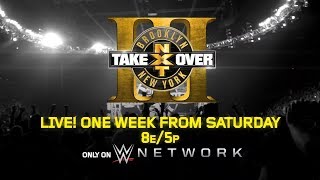 Don't miss NXT TakeOver: Brooklyn III on Saturday, Aug. 19
